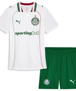 Conjunto 2026 2027 Segunda Blanco - SE Palmeiras Barata | PTDHMALL
