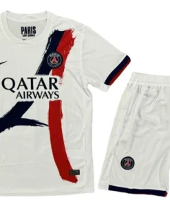 Paris Saint Germain Conjunto 2024 2025 Segunda Blanco - Paris Saint Germain Barata | PTDHMALL