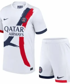 Paris Saint Germain Conjunto 2024 2025 Segunda Blanco - Paris Saint Germain Barata | PTDHMALL