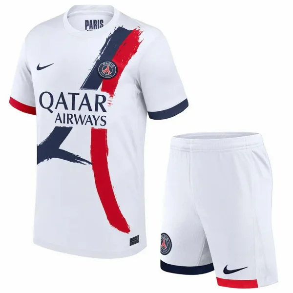 Paris Saint Germain Conjunto 2024 2025 Segunda Blanco - Paris Saint Germain Barata | PTDHMALL