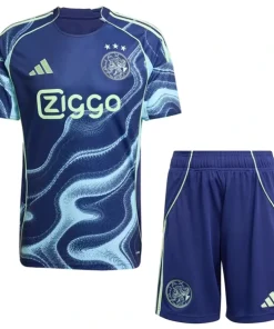 Conjunto 2025 2026 Segunda Azul - Ajax Niños Barata | PTDHMALL