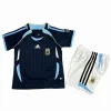 Conjunto 2006 Segunda Azul - Argentina Niños Barata | PTDHMALL