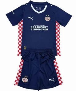 Conjunto 2025 2026 Segunda Azul - PSV Eindhoven Niños Barata | PTDHMALL