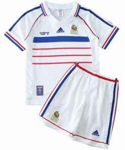 Conjunto Segunda Blanco - Equipacion Francia Niños | PTDHMALL