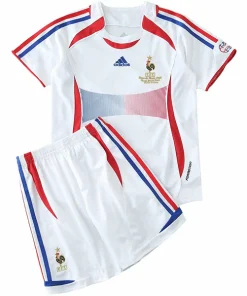 Conjunto 2006 Segunda Blanco - Equipacion Francia Niños | PTDHMALL