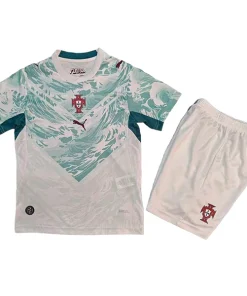 Conjunto 2026 Segunda Blanco - Equipacion Portugal Niños | PTDHMALL