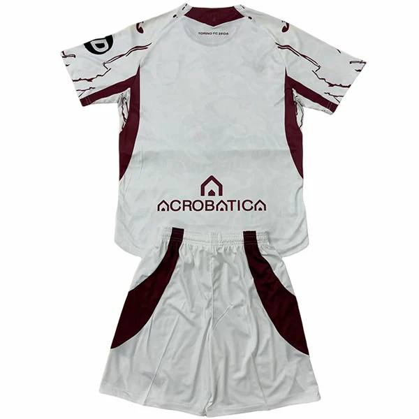 Conjunto 2025 2026 Segunda Blanco - Torino Niños Barata | PTDHMALL