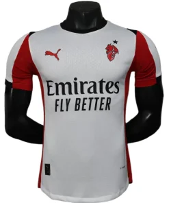 AC Milan Camiseta Edición Jugadores 2025 2026 Segunda Blanca - Camiseta Serie A AC Milan | PTDHMALL