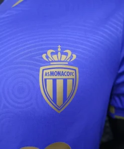 AS Monaco Camiseta Edición Jugadores 2025 2026 Segunda Azul - Camiseta As Monaco | PTDHMALL