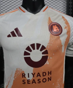 AS Roma Camiseta Edición Jugadores 2024 2025 Segunda Blanca - Camiseta Serie A AS Roma | PTDHMALL