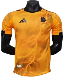 AS Roma Camiseta Edición Jugadores 2025 2026 Segunda Naranja - Camiseta Serie A AS Roma | PTDHMALL