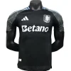 Aston Villa Camiseta Edición Jugadores 2025 2026 Segunda Negra - Camiseta Aston Villa | PTDHMALL