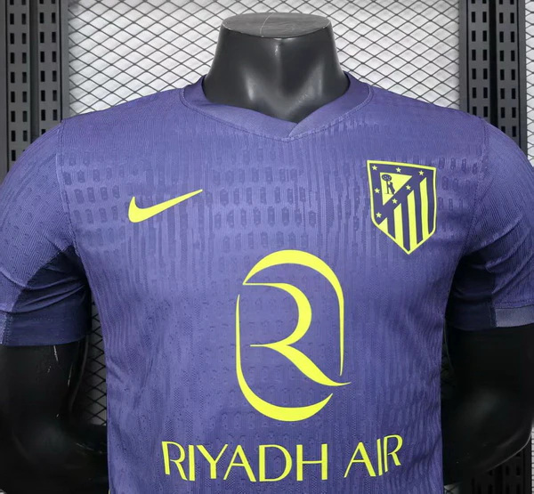 Atlético Madrid Camiseta Edición Jugadores 2025 2026 Segunda Púrpura - Camiseta Atlético Madrid | PTDHMALL