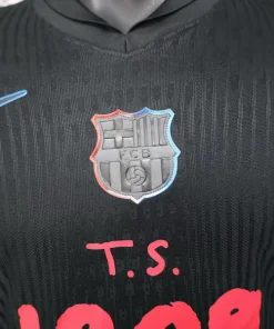 FC Barcelona Camiseta Edición Jugadores 2024 2025 Segunda Negra - Camiseta Barcelona | PTDHMALL
