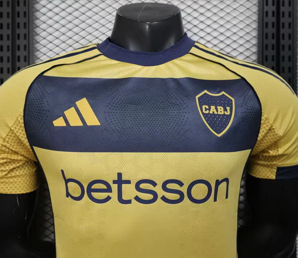 Boca Juniors Camiseta Edición Jugadores 2025 2026 Segunda Amarilla - Camiseta Boca Juniors | PTDHMALL