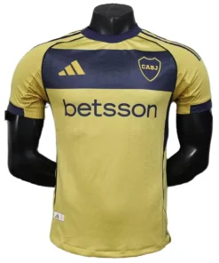 Boca Juniors Camiseta Edición Jugadores 2025 2026 Segunda Amarilla - Camiseta Boca Juniors | PTDHMALL