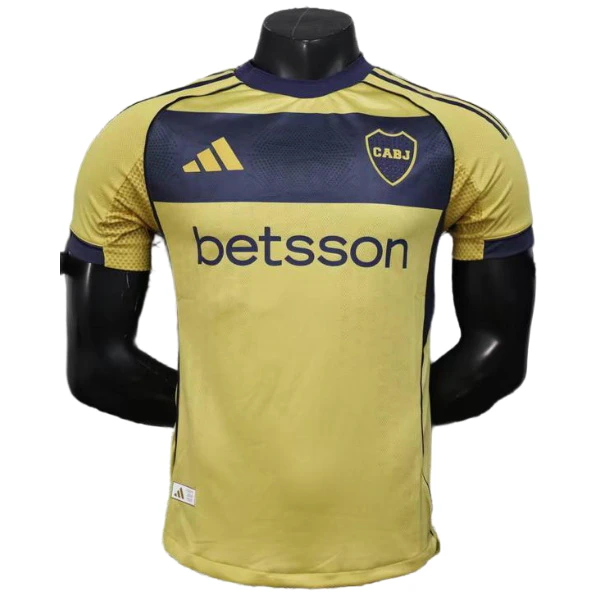 Boca Juniors Camiseta Edición Jugadores 2025 2026 Segunda Amarilla - Camiseta Boca Juniors | PTDHMALL