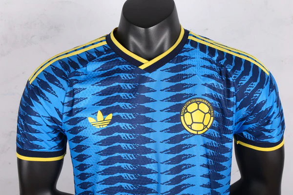 Colombia Camiseta Edición Jugadores 2026 Segunda Azul - Camiseta Colombia | PTDHMALL