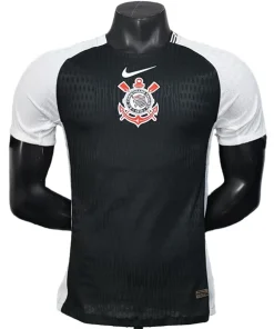 Corinthians Paulista Camiseta Edición Jugadores 2025 2026 Segunda Negra | PTDHMALL