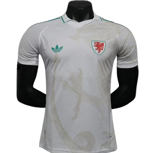 Gales Camiseta Edición Jugadores 2026 Segunda Blanca - Camiseta Gales Rugby | PTDHMALL