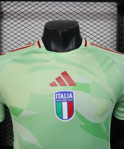 Italia Camiseta Edición Jugadores 2025 Segunda Verde - Camiseta Italia | PTDHMALL