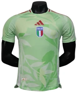Italia Camiseta Edición Jugadores 2025 Segunda Verde - Camiseta Italia | PTDHMALL