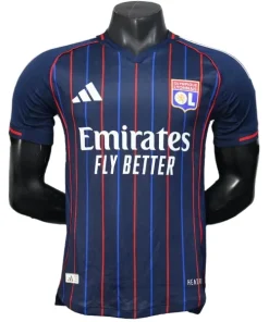 Lyon Camiseta Edición Jugadores 2025 2026 Segunda Azul - Camiseta Lyon | PTDHMALL