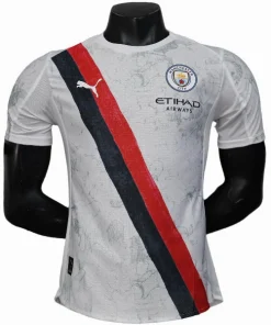 Manchester City Camiseta Edición Jugadores 2025 2026 Segunda Blanca - Camiseta Manchester City | PTDHMALL