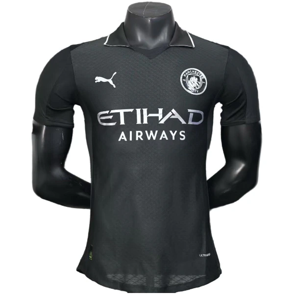 Manchester City Camiseta Edición Jugadores 2025 2026 Segunda Negra - Camiseta Manchester City | PTDHMALL