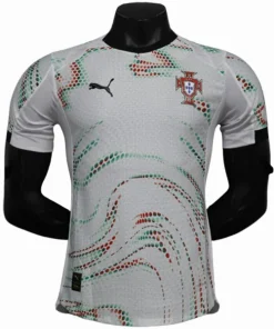 Portugal Camiseta Edición Jugadores 2025 Segunda Blanca - Camiseta Portugal Mundial 2026 | PTDHMALL