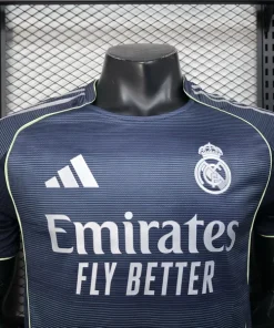 Real Madrid Camiseta Edición Jugadores 2025 2026 Segunda Negra - Camiseta Real Madrid | PTDHMALL