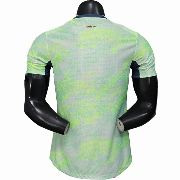Suiza Camiseta Edición Jugadores 2026 Segunda Verde - Camiseta Suiza Mundial 2026 | PTDHMALL