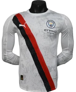 Manchester City Camiseta Edición Jugadores 2025 2026 Segunda Blanca - Camiseta Manchester City | PTDHMALL
