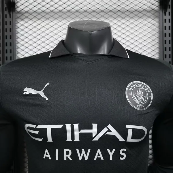 Manchester City Camiseta Edición Jugadores 2025 2026 Segunda Negra - Camiseta Manchester City | PTDHMALL