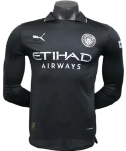 Manchester City Camiseta Edición Jugadores 2025 2026 Segunda Negra - Camiseta Manchester City | PTDHMALL