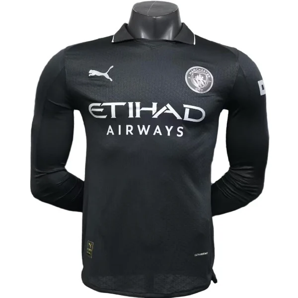 Manchester City Camiseta Edición Jugadores 2025 2026 Segunda Negra - Camiseta Manchester City | PTDHMALL