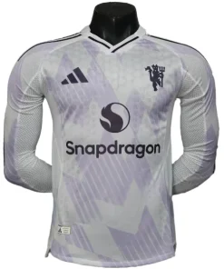 Manchester United Camiseta Edición Jugadores 2025 2026 Segunda Blanca - Camiseta Manchester United | PTDHMALL