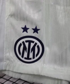 Inter Milán Pantalones Edición Jugadores 2025 2026 Segunda Blanco - Inter Milán Barata | PTDHMALL