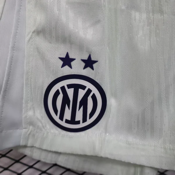 Inter Milán Pantalones Edición Jugadores 2025 2026 Segunda Blanco - Inter Milán Barata | PTDHMALL