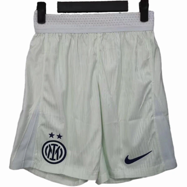 Inter Milán Pantalones Edición Jugadores 2025 2026 Segunda Blanco - Inter Milán Barata | PTDHMALL