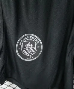 Manchester City Pantalones Edición Jugadores 2025 2026 Segunda Negro - Manchester City Barata | PTDHMALL