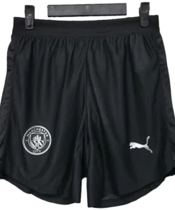 Manchester City Pantalones Edición Jugadores 2025 2026 Segunda Negro - Manchester City Barata | PTDHMALL