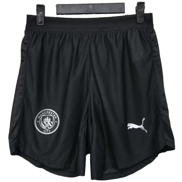 Manchester City Pantalones Edición Jugadores 2025 2026 Segunda Negro - Manchester City Barata | PTDHMALL