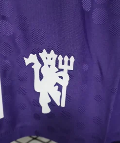 Manchester United Camiseta Edición Jugadores 2025 2026 Segunda Púrpura - Camiseta Manchester United | PTDHMALL