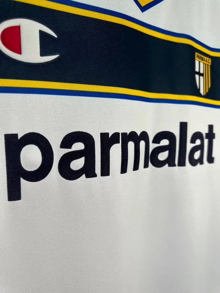Parma Camiseta 2002 2003 Segunda Blanca - Camiseta Real Madrid Parmalat | PTDHMALL