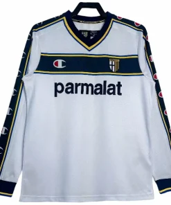 Parma Camiseta 2002 2003 Segunda Blanca - Camiseta Real Madrid Parmalat | PTDHMALL