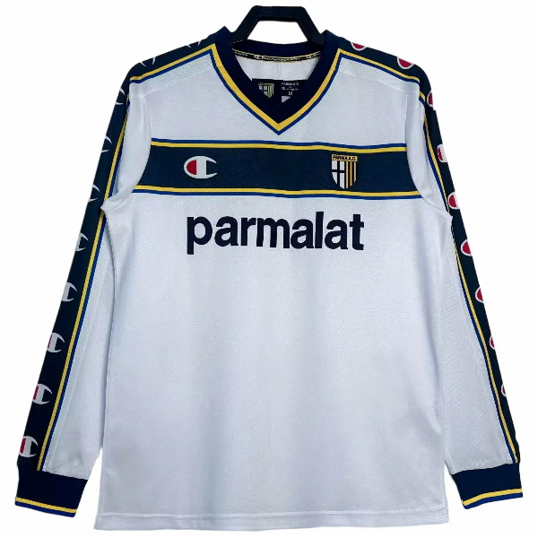 Parma Camiseta 2002 2003 Segunda Blanca - Camiseta Real Madrid Parmalat | PTDHMALL