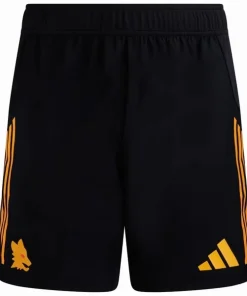 AS Roma Pantalones 2025 2026 Segunda Negro - AS Roma Barata | PTDHMALL