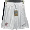 Corinthians Paulista Pantalones 2025 2026 Segunda Blanco - Corinthians Paulista 2026 | PTDHMALL