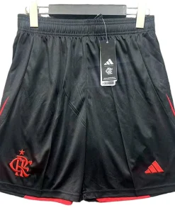 Flamengo Pantalones 2025 2026 Segunda Negro - Flamengo Barata | PTDHMALL